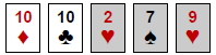 Poker hand ranking Onepair