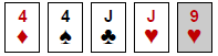Poker hand ranking twopair