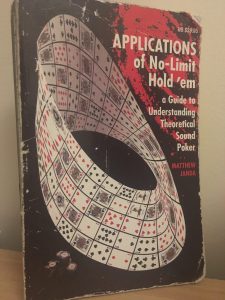 My Applications of No Limit Holdem Poker Book 