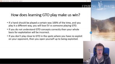 Kanu7 explaining the premise of GTO play